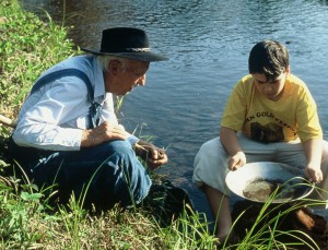 Gold Panning Coker Creek