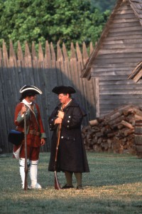 Fort Loudoun reenacators Furs to Factories Heritage Trail